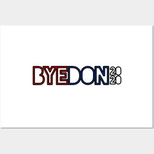 Joe Biden "ByeDon 2020" funny political sticker for 2020 election Posters and Art